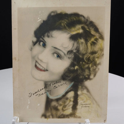 1930's Nancy Carroll Autographed Picture Paramount Pictures 5.5" x 7" - Estate Fresh Austin