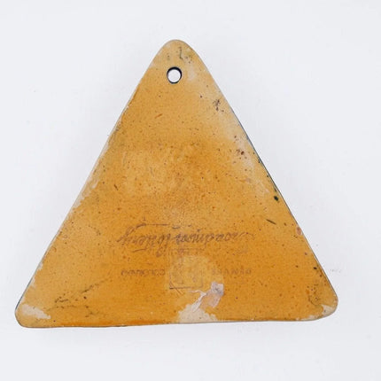 1930's Rare Broadmoor Pottery Colorado Native American Wall plaque - Estate Fresh Austin