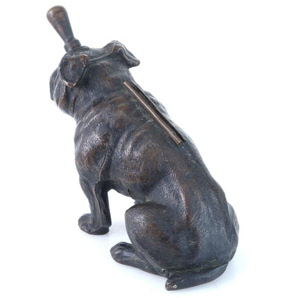 1930's Ronson Art Metal Works English Bulldog Table Lighter - Estate Fresh Austin