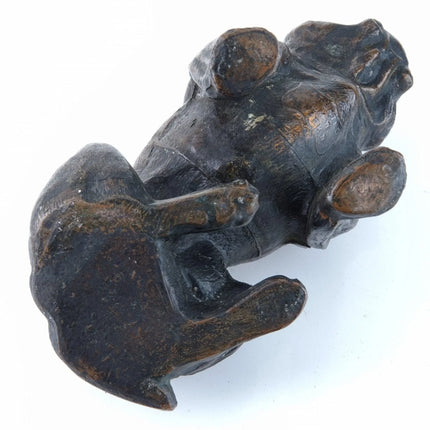 1930's Ronson Art Metal Works English Bulldog Table Lighter - Estate Fresh Austin