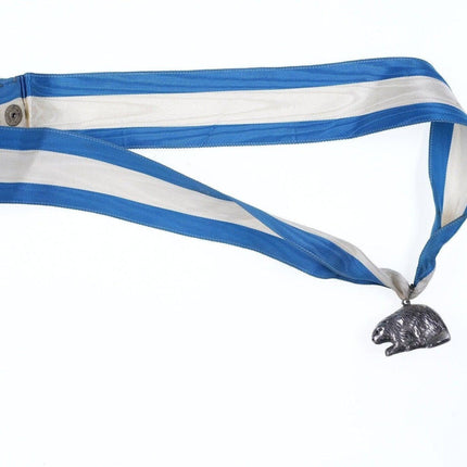 1933 Boy Scout Silver Beaver Award With Certificate Frank Griffin Saginaw Michig - Estate Fresh Austin