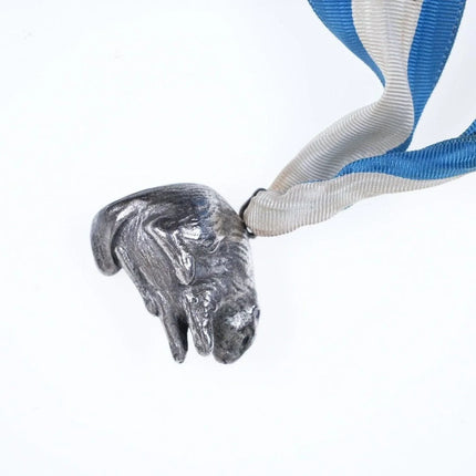 1933 Boy Scout Silver Beaver Award With Certificate Frank Griffin Saginaw Michig - Estate Fresh Austin