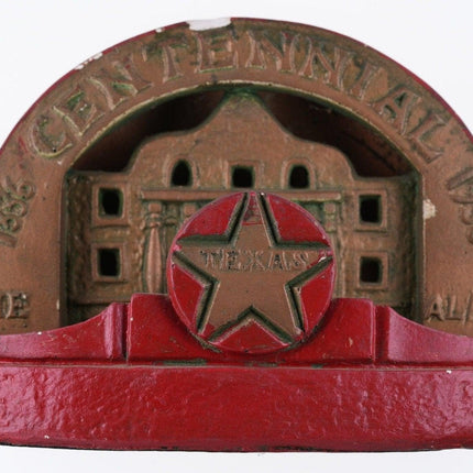 1936 Texas Centennial Dallas Chalkware lamp base - Estate Fresh Austin