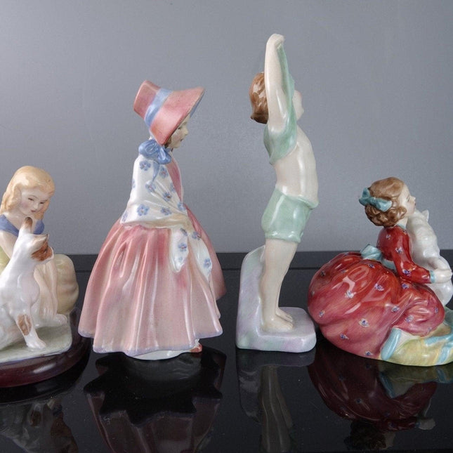 1940's - 60's Royal Doulton Children with Dogs Lot - Estate Fresh Austin