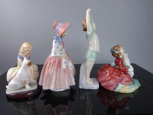 1940's-60's Royal Doulton Children with Dogs Lot - Estate Fresh Austin