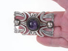 1940's Art deco Mexican Sterling/Amethyst brooch pin - Estate Fresh Austin