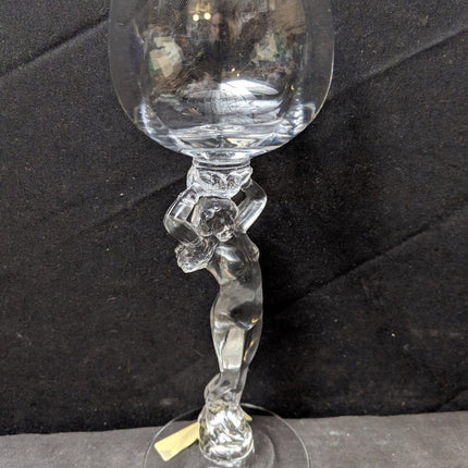 1940's Cambridge Nude Stem Roemer Crystal 5 oz - Estate Fresh Austin