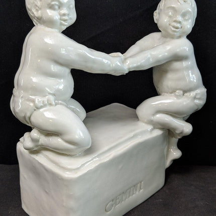 1940's Guido Cacciapuoti Blanc De Chine Italian Porcelain Artist (1892-1953) Ar - Estate Fresh Austin