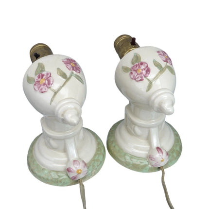 1940's Shawnee Pottery Wall Sconce Lamps - Estate Fresh Austin