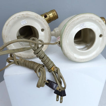 1940's Shawnee Pottery Wall Sconce Lamps - Estate Fresh Austin