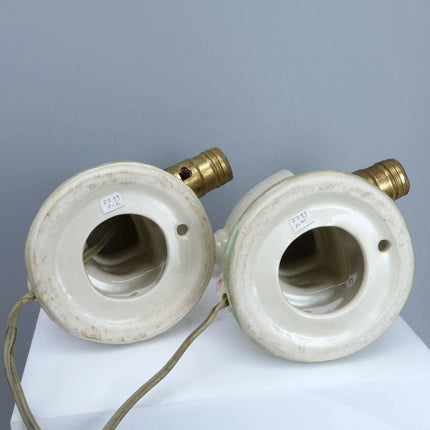 1940's Shawnee Pottery Wall Sconce Lamps - Estate Fresh Austin