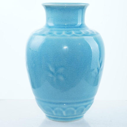 1945 Rookwood MCM Chinoisiere Vase 6.25" tall - Estate Fresh Austin