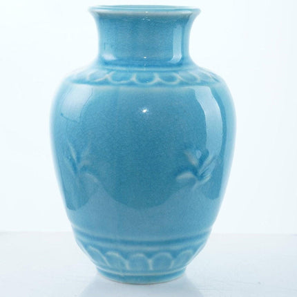 1945 Rookwood MCM Chinoisiere Vase 6.25" tall - Estate Fresh Austin