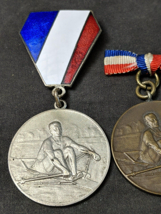 1949,1950 Manheim Germany Regatta Medals Rowing Medal - Estate Fresh Austin
