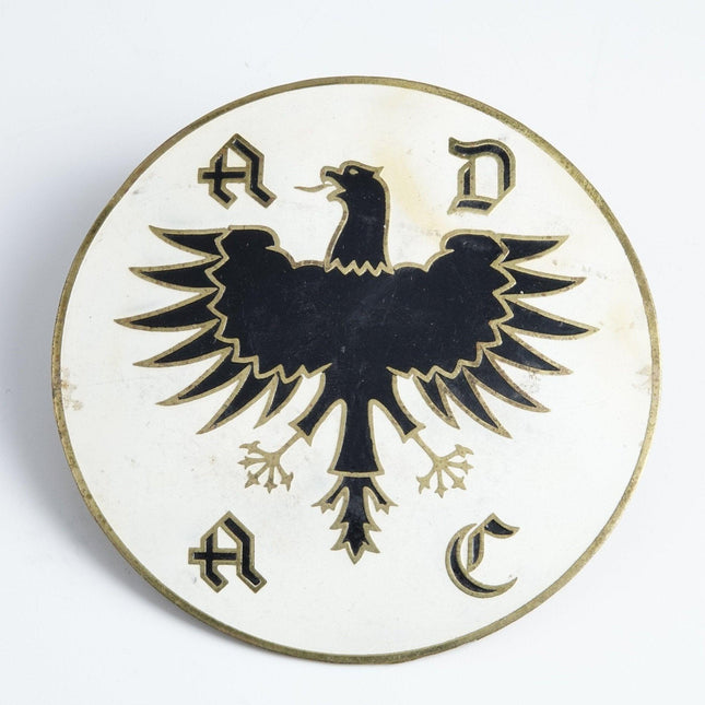 1950s ADAC," Allgemeiner Deutscher Automobil - Club" Grill badge, German Automobi - Estate Fresh Austin