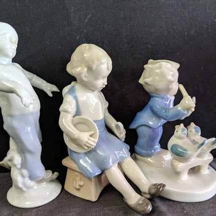 1950's Carl Scheldig Porcelain Children Figurine Lot Germany - Estate Fresh Austin