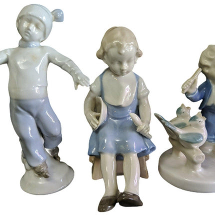 1950's Carl Scheldig Porcelain Children Figurine Lot Germany - Estate Fresh Austin