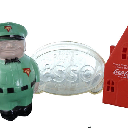 1950's Esso, Coca - Cola, and Conoco Bank Collection - Estate Fresh Austin