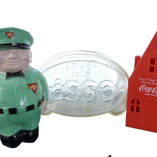 1950's Esso, Coca - Cola, and Conoco Bank Collection - Estate Fresh Austin