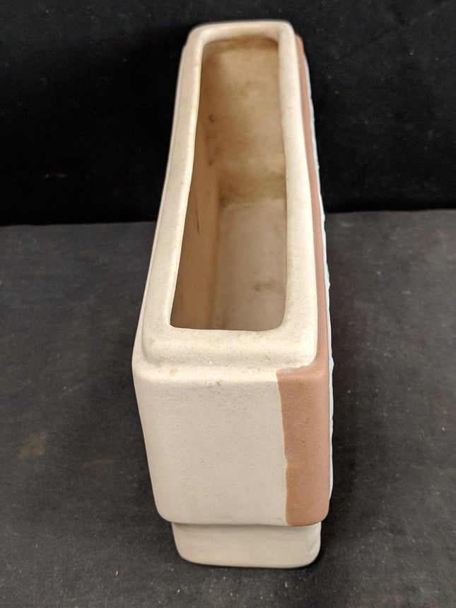 1950's Howard Pierce Cameo Art Deco Stylized Deer Wall Planter - Estate Fresh Austin