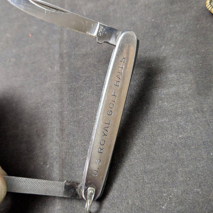 1950's Latama Knife U.S. Royal Golf Balls Advertisement Promotional - Estate Fresh Austin