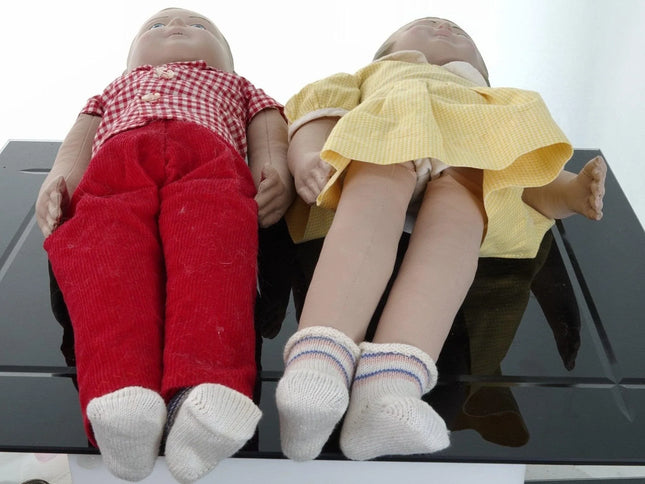 1950's Martha Chase Boy and Girl Doll - Estate Fresh Austin