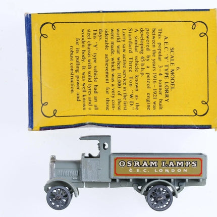1950's Matchbox Models of Yesteryear Y-6 AEC Y Type Lorry - Estate Fresh Austin