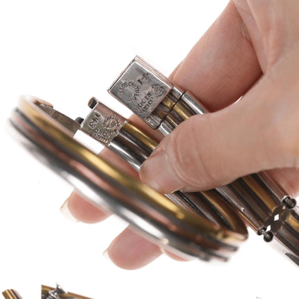 1950's Sterling Mixed Metals Los Castillo Jewelry set - Estate Fresh Austin