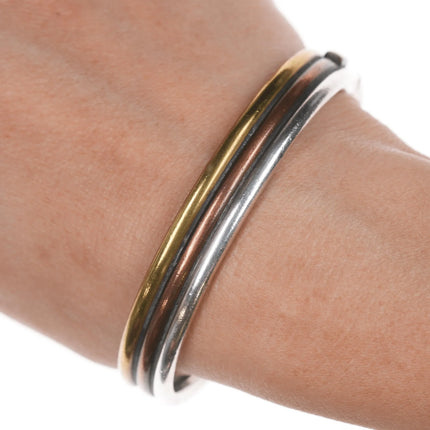 1950's Sterling Mixed Metals Los Castillo Jewelry set - Estate Fresh Austin