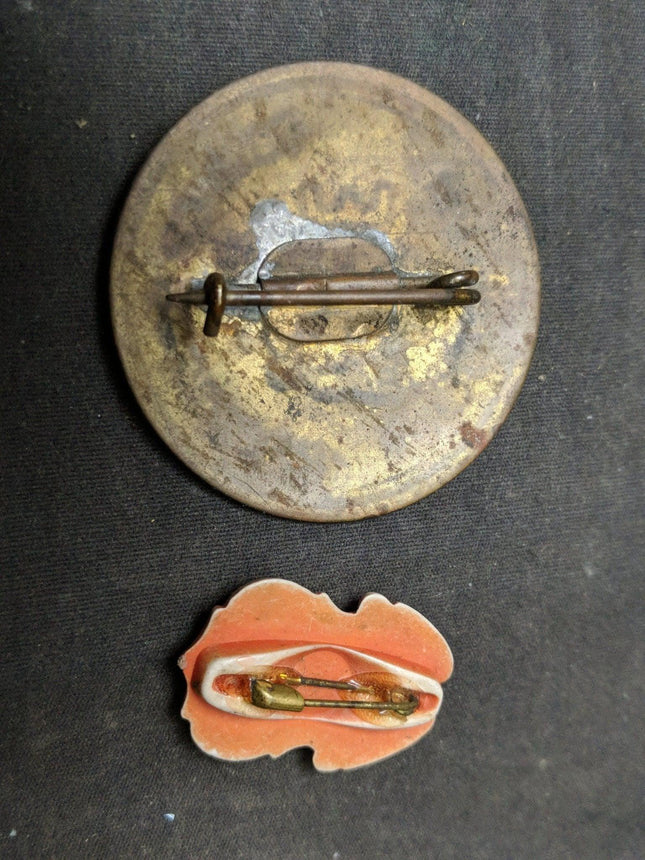 1950's Toy Police Badges Official Vice Squad Plastic Federal Agent - Estate Fresh Austin