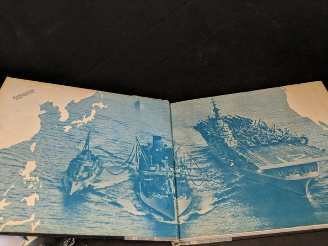 1954 USS Boxer Far Eastern Cruise Book Navy/Marines - Estate Fresh Austin