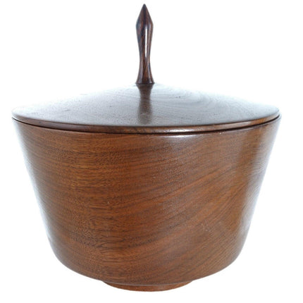 1960's California Artist Paul E. Killinger (1927-1996) turned Brazilian mahogany - Estate Fresh Austin