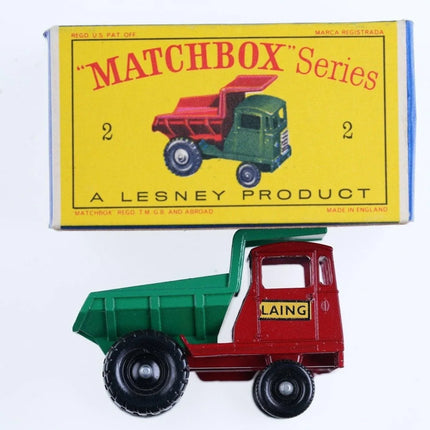 1960's Matchbox 2 Muir-Hill Dumper with box - Estate Fresh Austin