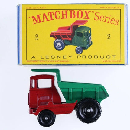 1960's Matchbox 2 Muir-Hill Dumper with box - Estate Fresh Austin
