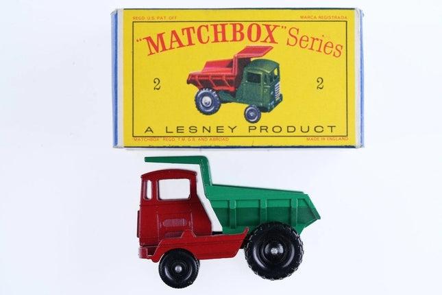1960's Matchbox 2 Muir-Hill Dumper with box - Estate Fresh Austin