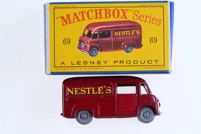 1960's Matchbox 69 Nestles van in box - Estate Fresh Austin