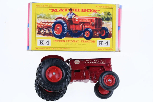 1960's Matchbox King Size K-4 International Tractor - Estate Fresh Austin