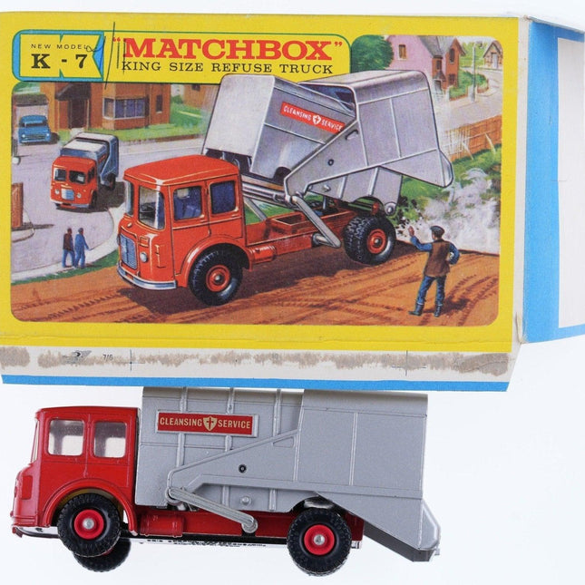 1960's Matchbox King Size K - 7 Refuse Truck - Estate Fresh Austin