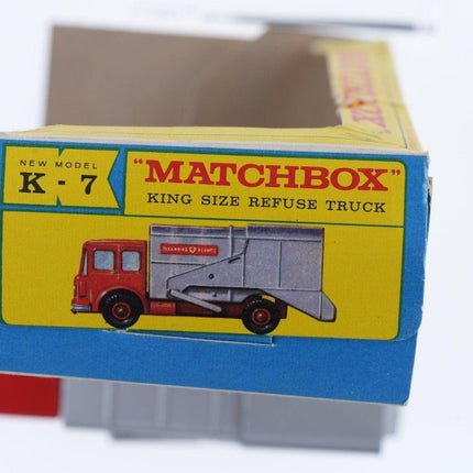 1960's Matchbox King Size K - 7 Refuse Truck - Estate Fresh Austin