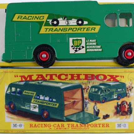 1960's Matchbox Major Pack M - 6 Racing Car Transporter - Estate Fresh Austin