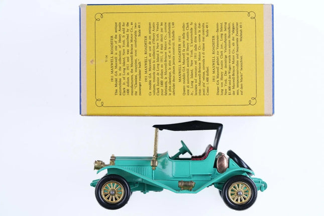 1960's Matchbox Models of Yesteryear Y-14 1911 Maxwell Roadster in box - Estate Fresh Austin