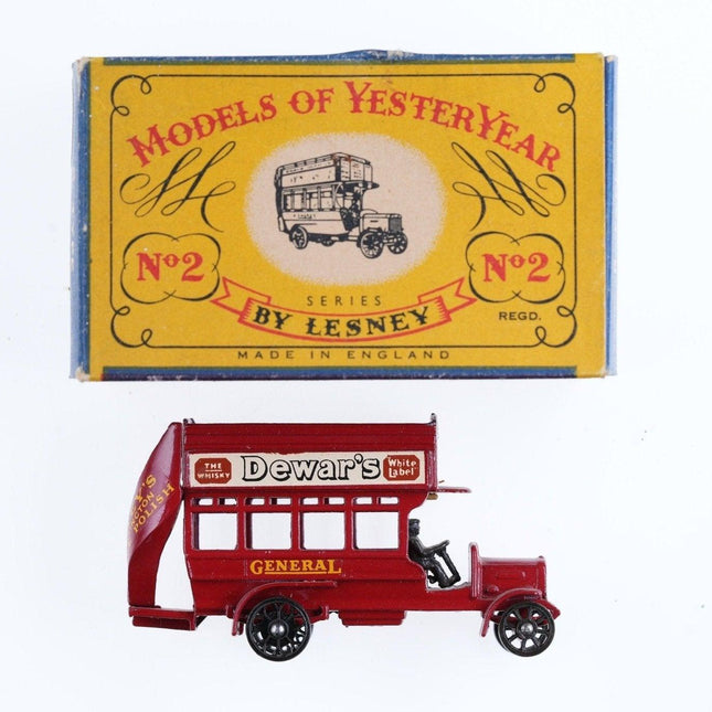 1960's Matchbox Models of Yesteryear Y - 2 London Bus - Estate Fresh Austin