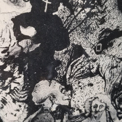 1961 Bob Click "The Flying Dutchman" Mid Century Lithograph 7/10 - Estate Fresh Austin