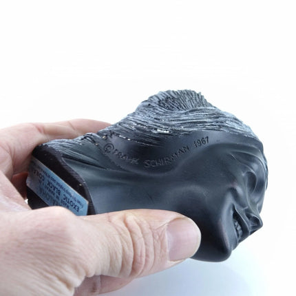 1967 Hawaiian Black Coral Bust by Frank Schirman - Estate Fresh Austin