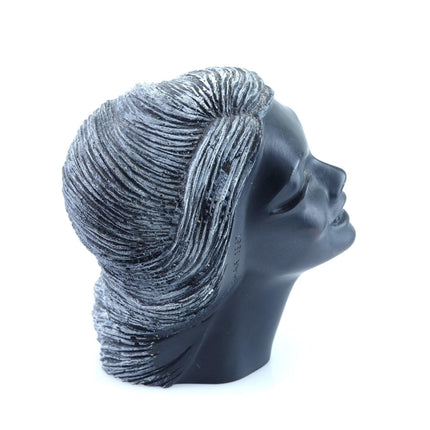 1967 Hawaiian Black Coral Bust by Frank Schirman - Estate Fresh Austin