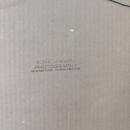 1970's Don K. Langson Wildlife Texas Buck Frontier Photograph 16"x20" - Estate Fresh Austin