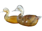 1970's Licio Zanetti Murano Art Glass Ducks - Estate Fresh Austin