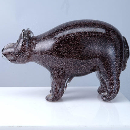 1970's Murano Art Glass Bear - Estate Fresh Austin