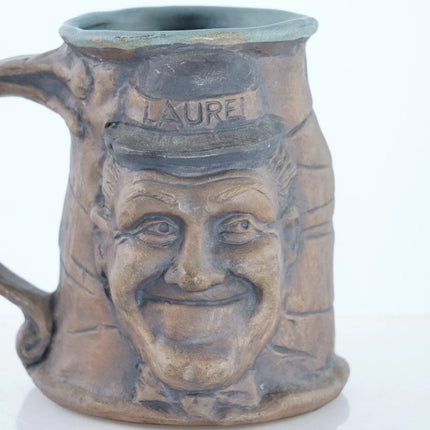 1971 Jim Rumph(1942-1993) Laurel and Hardy mug - Estate Fresh Austin