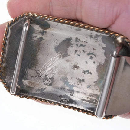 1979 Sterling silver Coulee City Colorado Skeet Shooting Trophy belt buckle HOA - Estate Fresh Austin